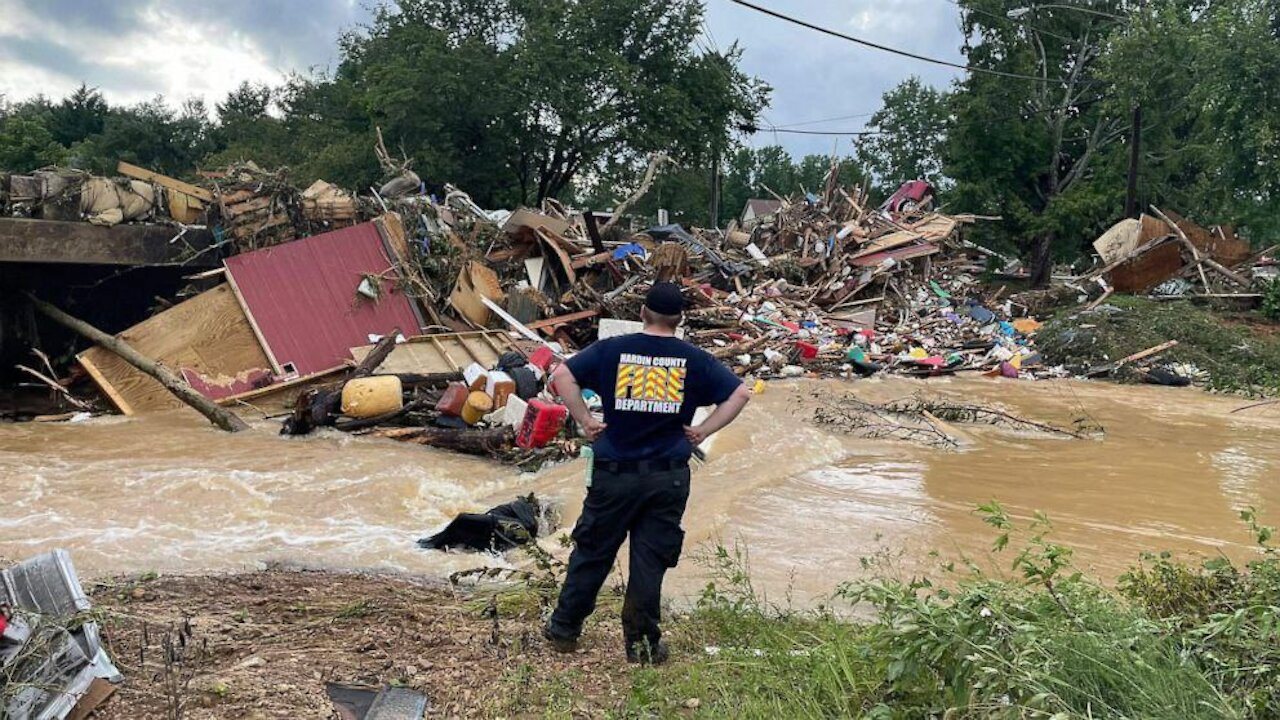 Saturday’s flooding in rural areas took out roads