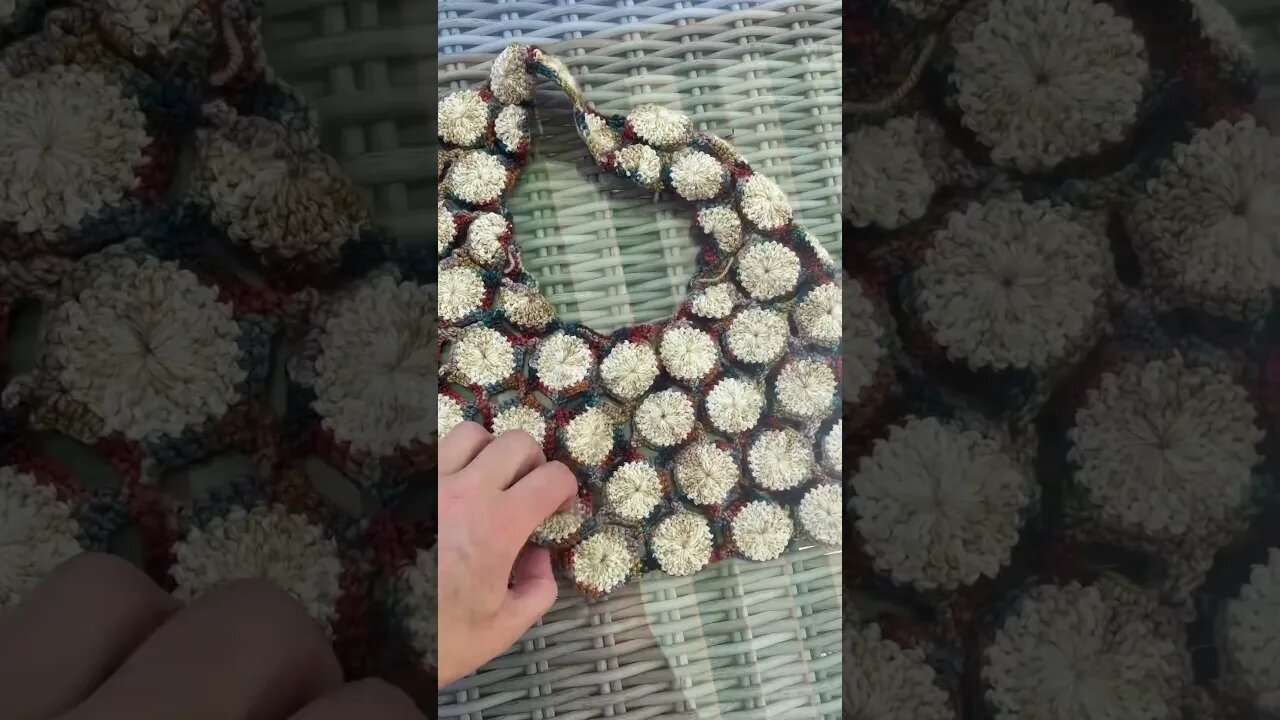 Long forgotten crochet project…what is it & should I finish it? #retro #70s #wip #crochetshorts