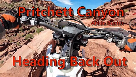 2023 Moab Utah Trip - Pritchett Canyon heading out!