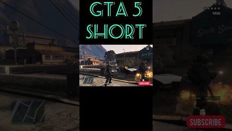 Take Out The Cops & Chopper #trendingshorts #gaming #gta #viralshort #reels #rockstar