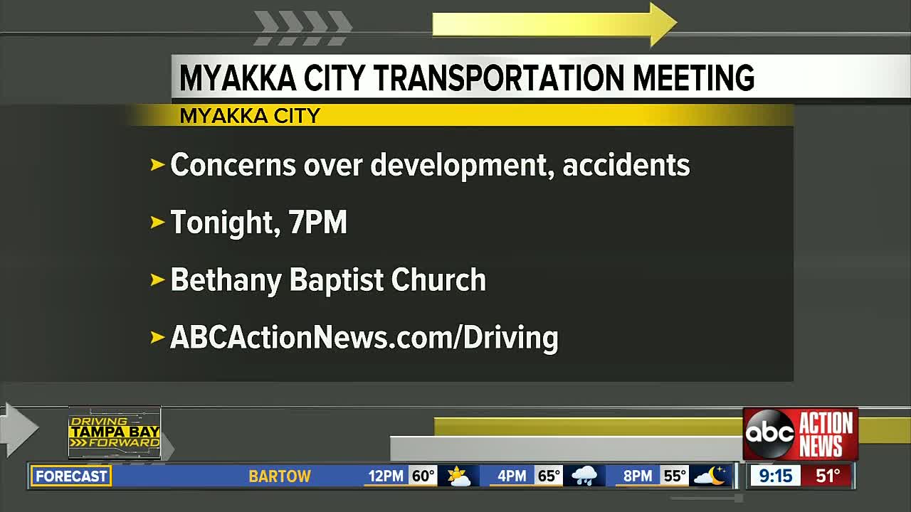 Grassroots effort to discuss transportation in Myakka City