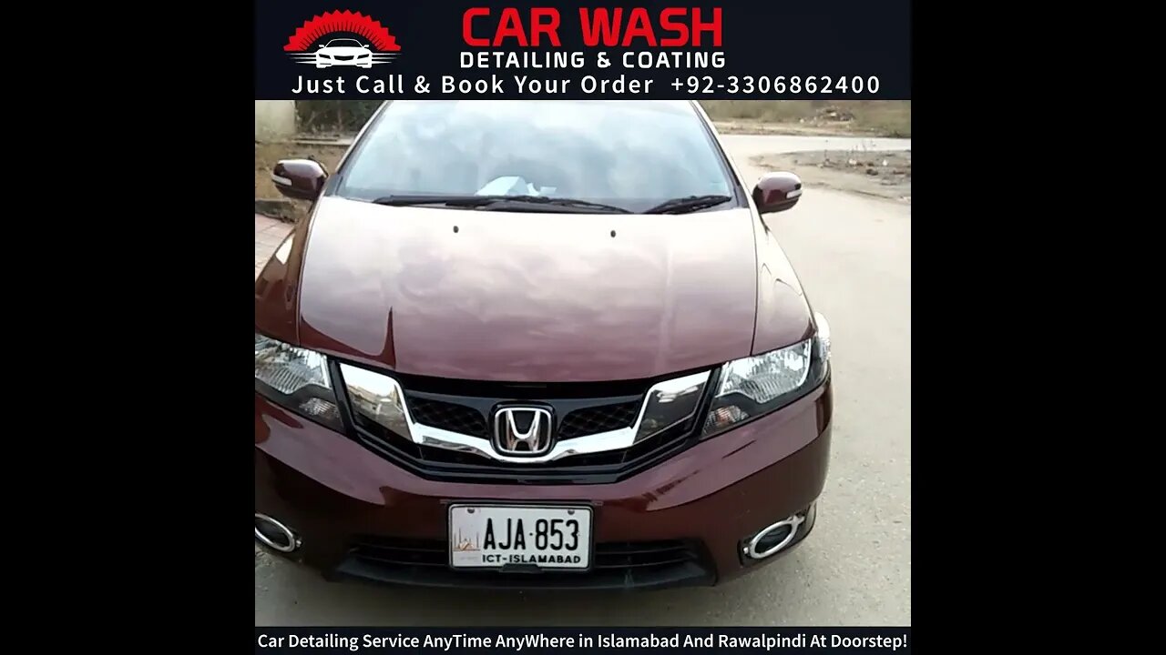 Honda City Car Detailing in Islamabad