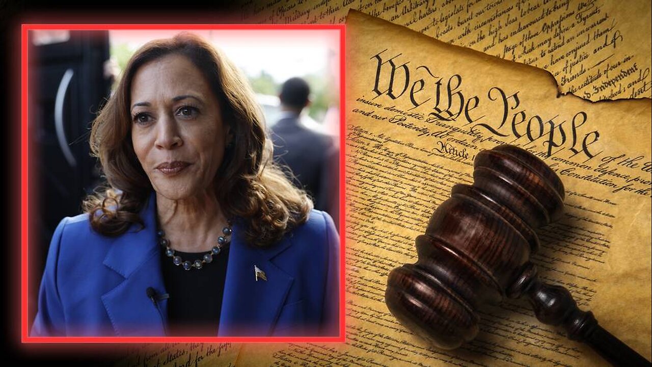 BREAKING: The Constitution Is Clear— Kamala Harris Is NOT A Natural Born Citizen