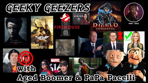 Geeky Geezers - Ghostbuster: Afterlife sequel, Top Gun lawsuit, Chapek fires Peter Rice