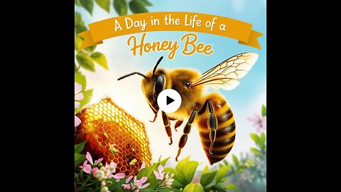 A day in the life of a HONEY BEE….