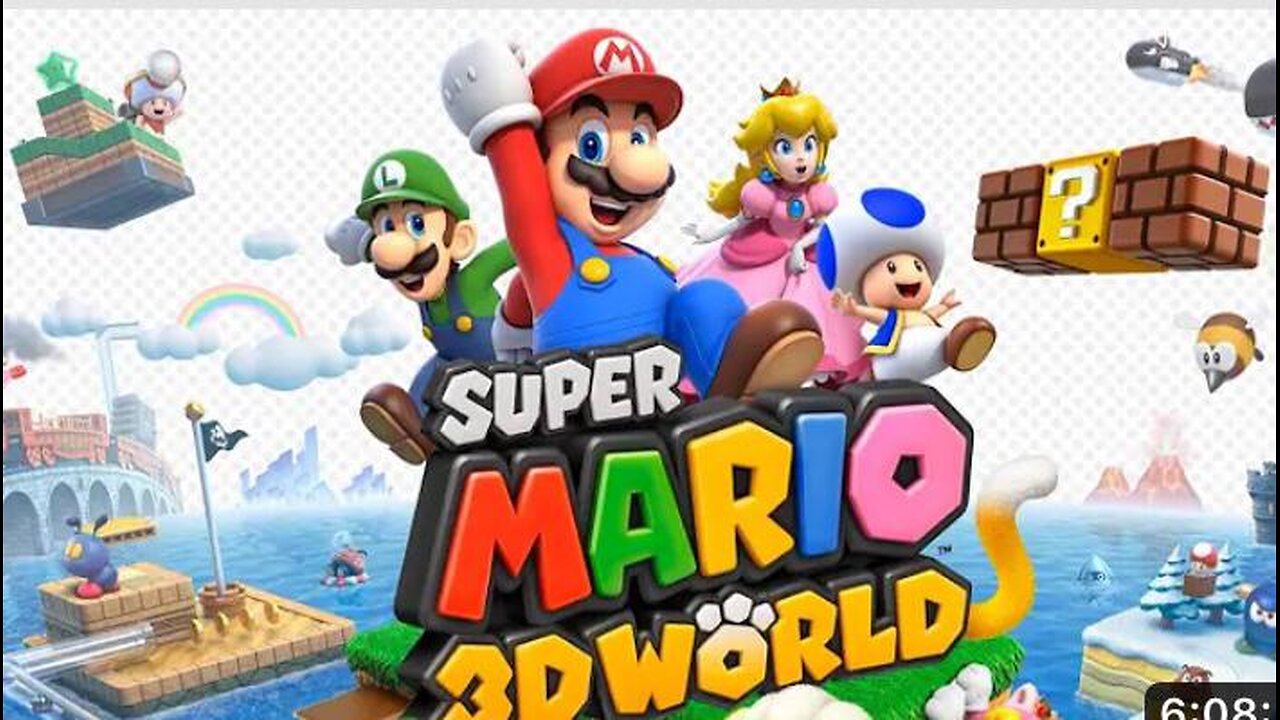 SUPER MARIO 3D WORLD-COMPLETE WALKTHROUGHT (100%)