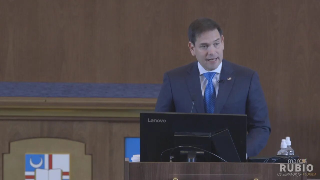 Senator Marco Rubio Delivers Speech on “Catholic Social Doctrine and the Dignity of Work”