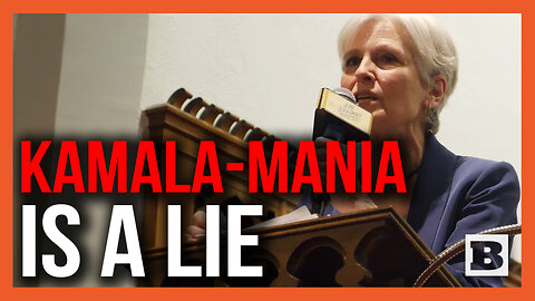 Jill Stein: Kamala-Mania Is a LIE, "We Are Not Being Fooled"