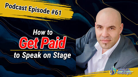 How to Get Paid to Speak on Stage and Sell to Other People’s Audiences with Corey Poirier