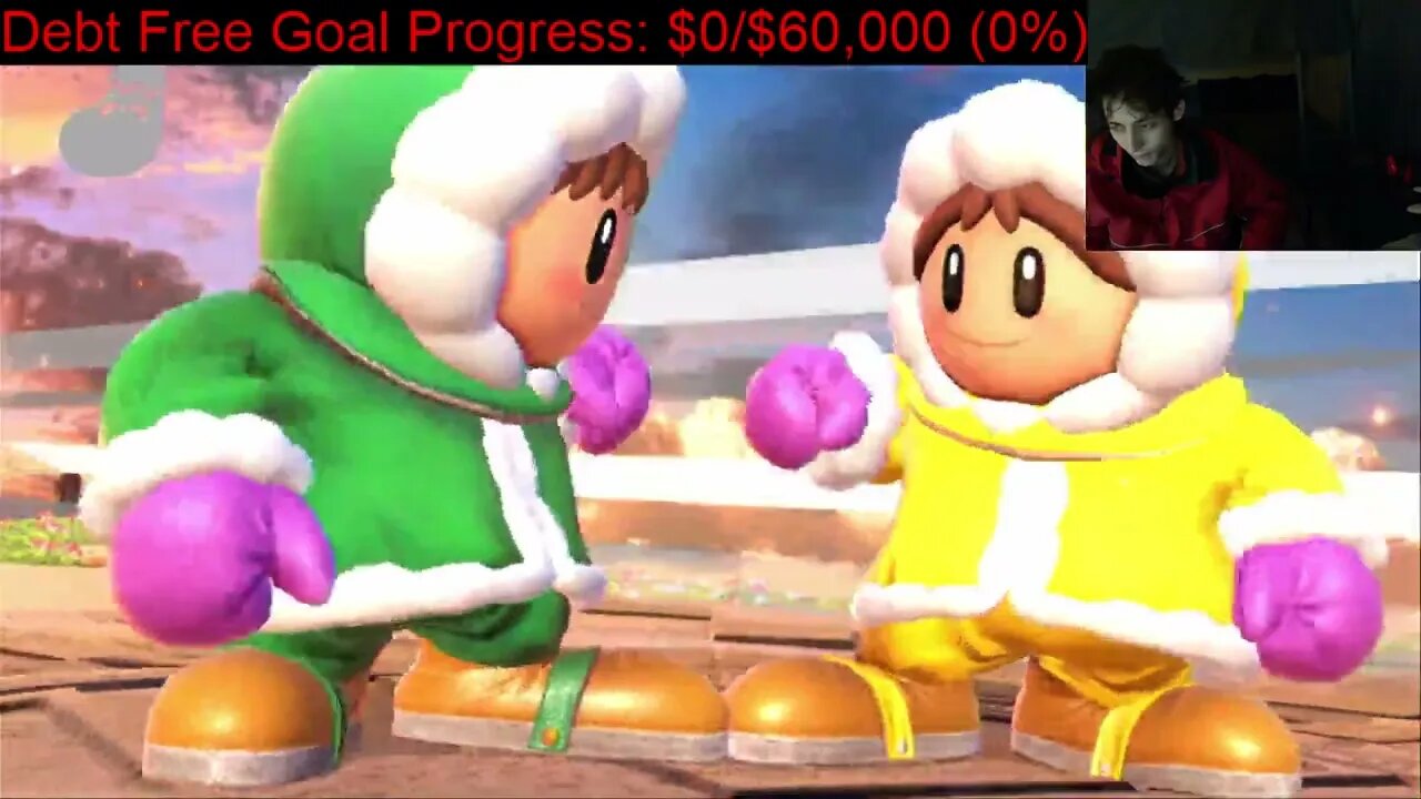 Mr Game & Watch VS Ice Climbers On The Hardest Difficulty In A Super Smash Bros Ultimate Match