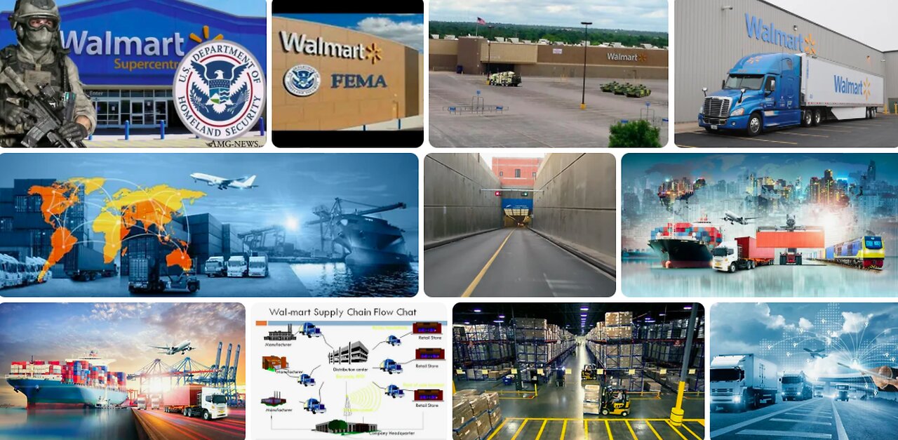 WALMART - TUNNEL NETWORK , FEMA & D.U.M.B.S LOGISTICS OPERATOR EXPOSED