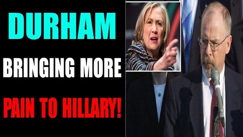 HOT NEWS! DURHAM MAKES CHARGES AGAINST HILLARY! THE MILITARY COURT HAS RULED - TRUMP NEWS