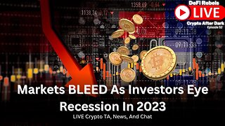 Bitcoin Price Update | 2023 Recession? | Trump NFTs | Binance Exhibiting "FTX" Like Behavior