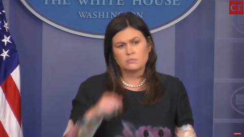 Sanders Delivers Brilliant Rant After Reporter Asks If She Condemns ‘Menacing’ Treatment Of Acosta