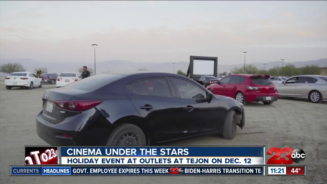 Cinema Under the Stars returning to the Outlets at Tejon