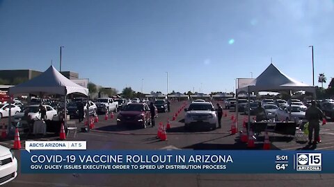 COVID-19 vaccine rollout in Arizona