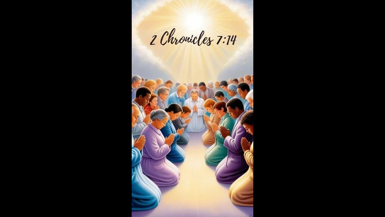 2 Chronicles 7:14 - If my people, who are called by my name, will humble themselves and pray and...