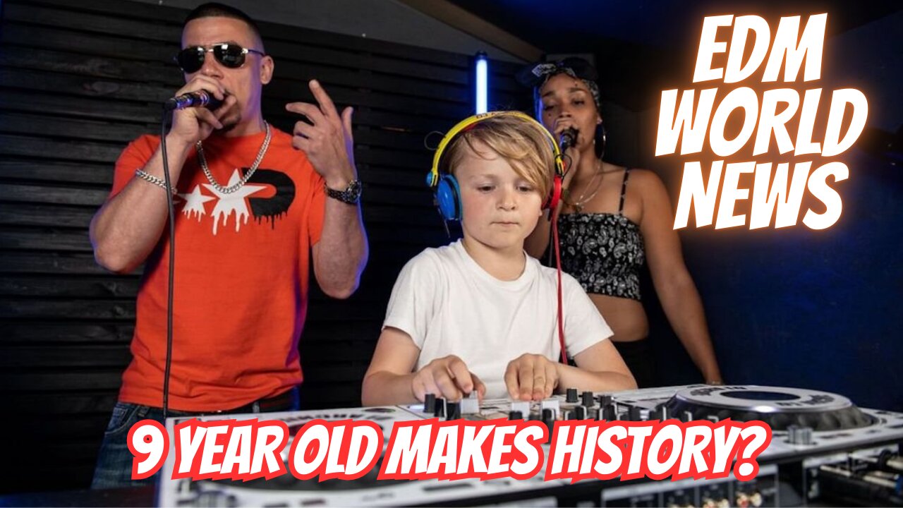 9 YEAR OLD EDM DJ TAKES OVER THE WORLD!