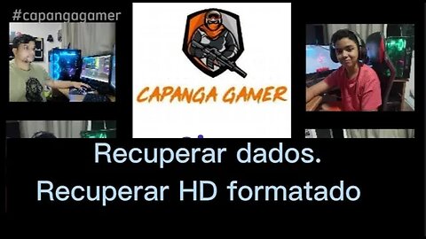 Recuperar HD formatado - Recuperar dados.