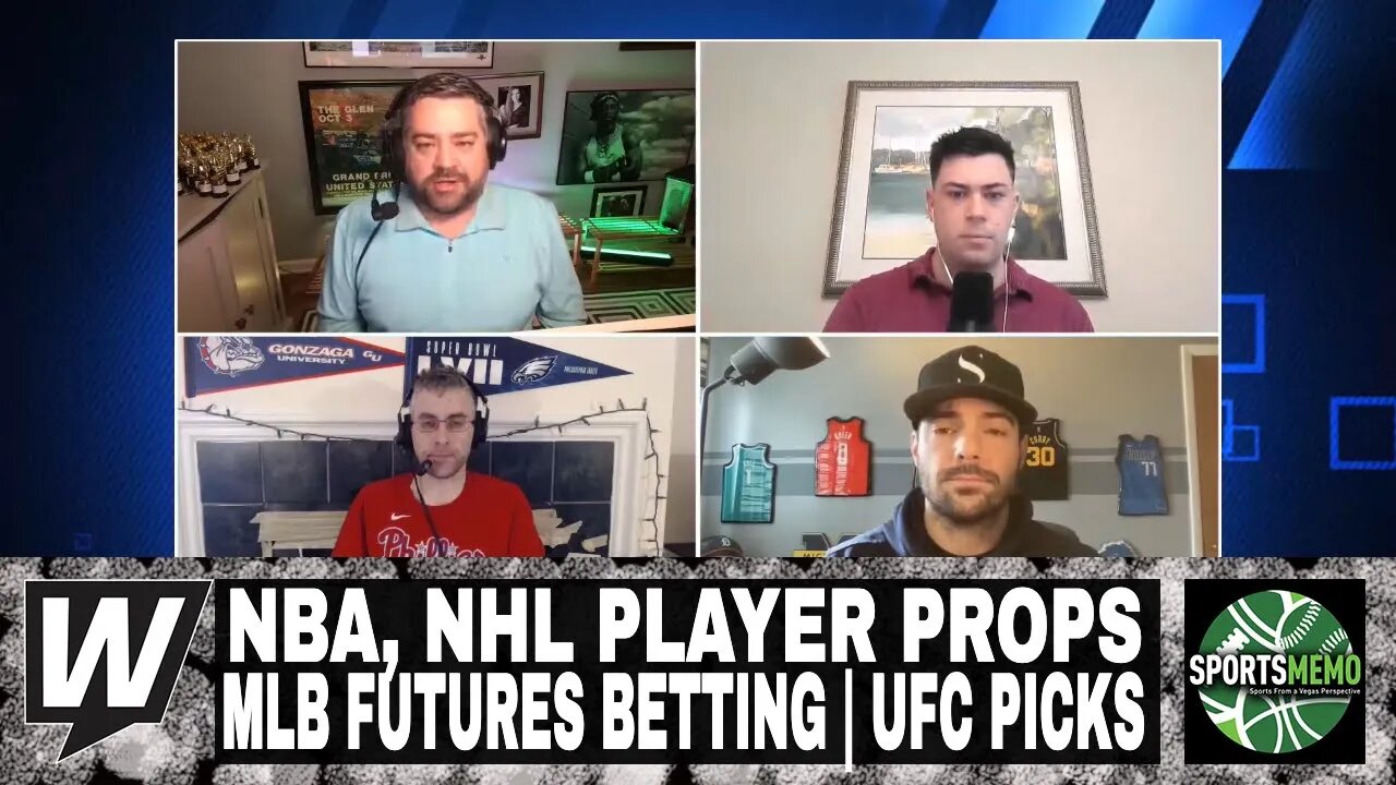 NBA, NHL Player Prop Predictions | MLB Futures Betting | UFC Picks | Prop It Up for March 24