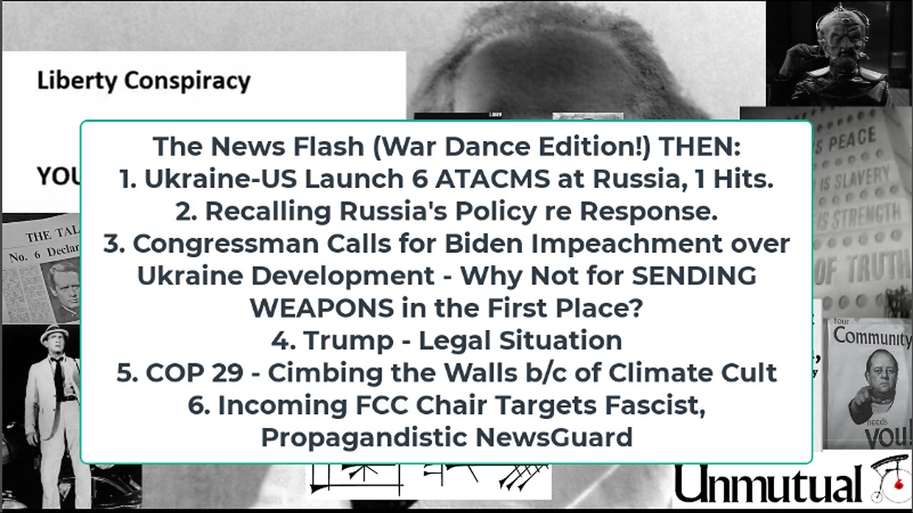 Liberty Conspiracy LIVE 11-19-24! US Long-Range Hits In Russia, Trump Sentencing, Fight NewsGuard