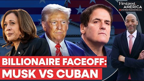 Billionaires Elon Musk and Mark Cuban Lock Horns over Harris vs Trump Poll | Firstpost America