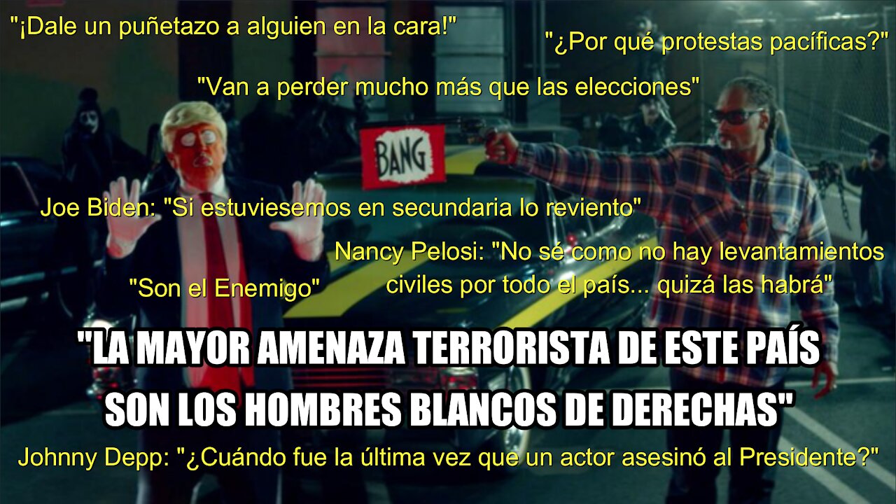 Medios de Corrupción y Discurso del Odio: "Queremos las prisiones llenas de seguidores de Trump"