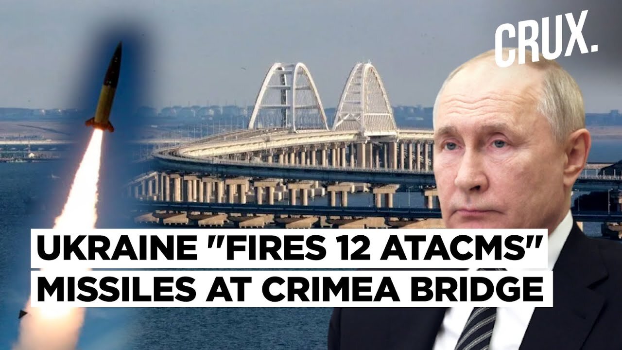 Russia "Repels" ATACMS Attack On Crimea Bridge, US Mulls First long-range Cruise Missile For Ukraine