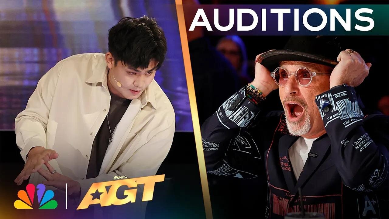 Sam Huang's Amazing Magic Has The Judges PANICKED! | Auditions | AGT 2024