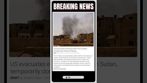 President Biden Leads US Evacuation From Sudan, Seeks End to Conflict | #shorts #news