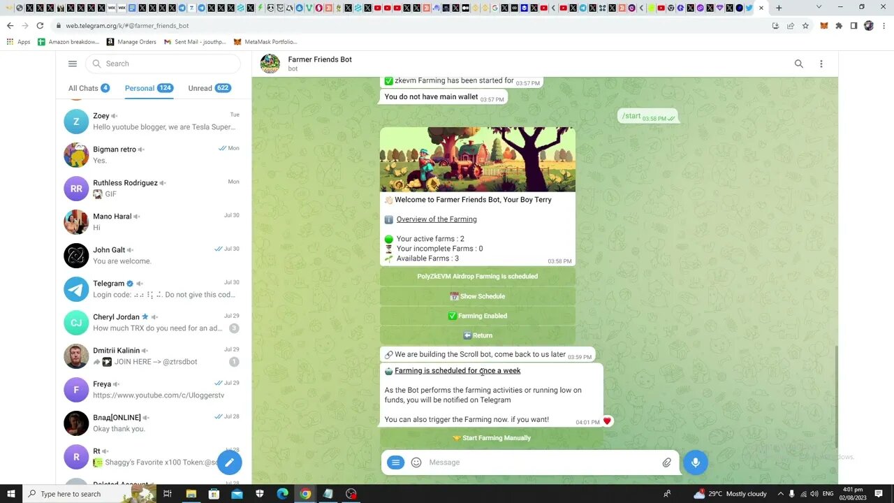 Stressed From Farming Polygon Zkevm Airdrop. Automate Your Airdrop Farming With This Telegram Bot!