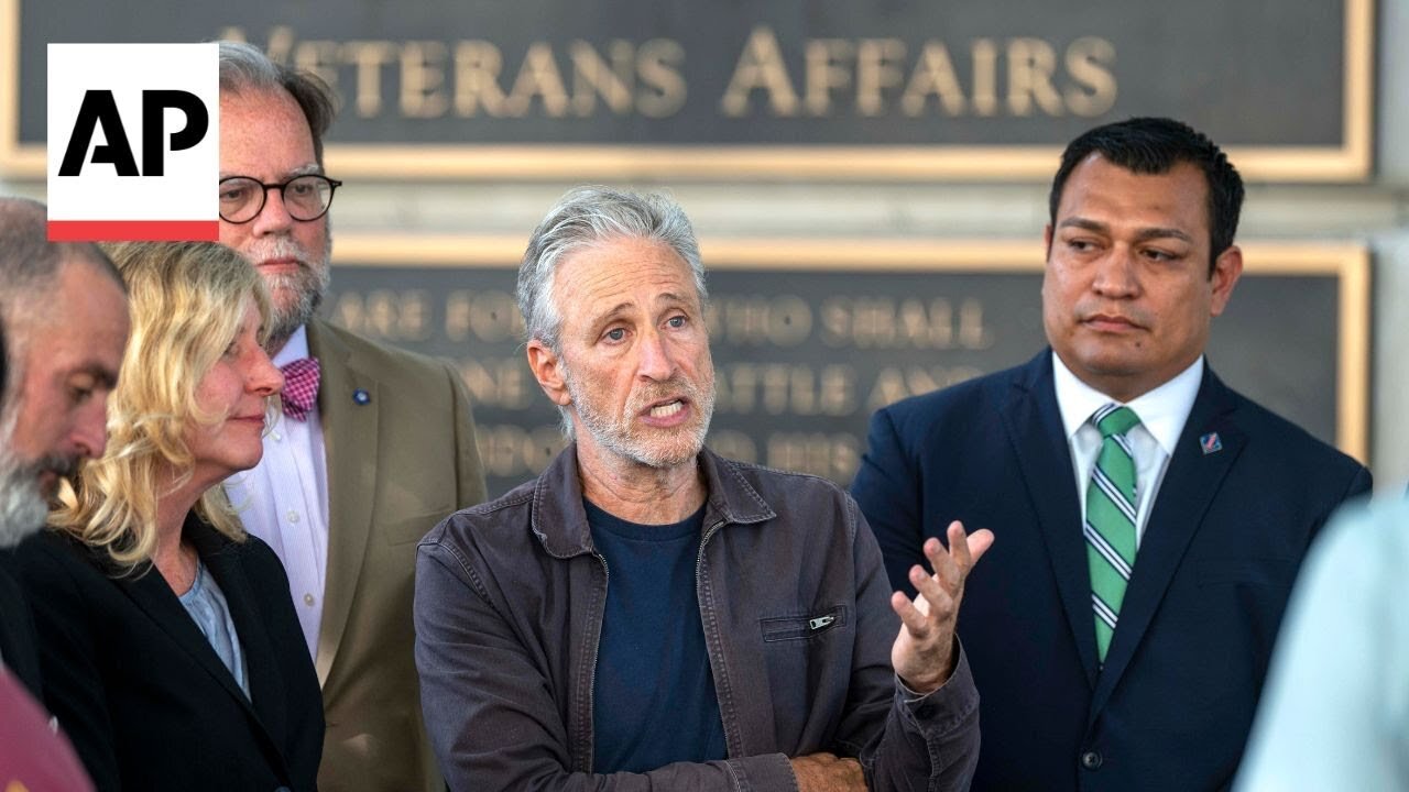 Jon Stewart pushes VA to cover troops sickened by uranium after 9/11|News Empire ✅