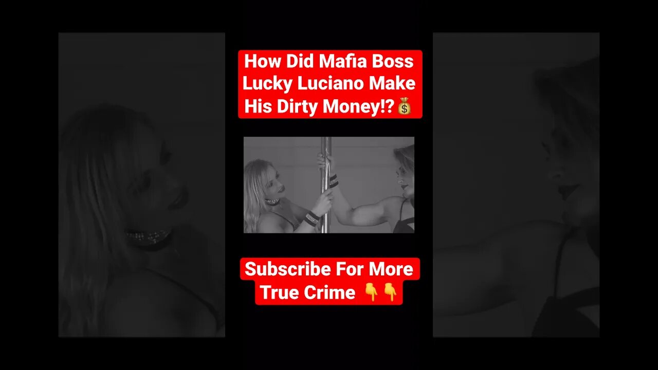 How Did Mafia Boss Lucky Luciano Make His Dirty Money!?💰#money #cash #boss #mafia #crime #crime