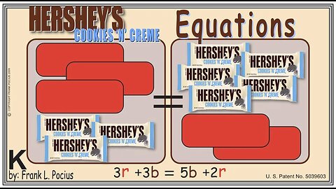 K_vis HERSHEY'S COOKIES 'N' CREME 3r+3b=5b+2