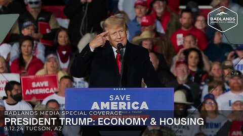 Badlands Media Special Coverage - President Trump's Remarks on the Economy