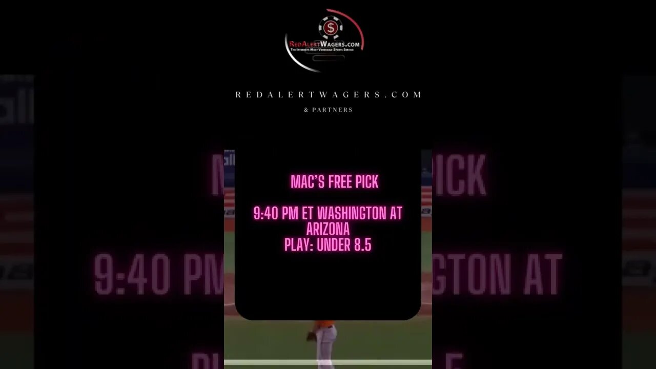 Free Pick - Top MLB Rated Pick