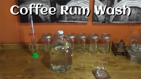 Coffee Rum Wash