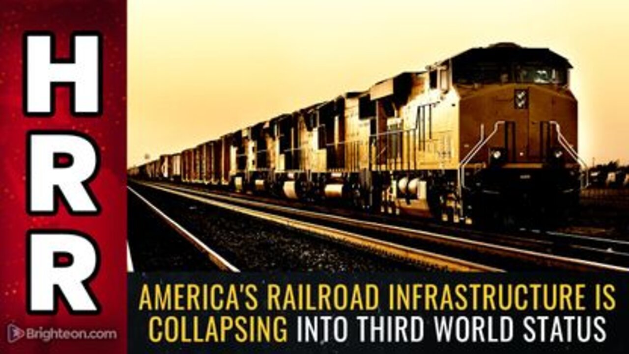 07-16-22 - Mericas RAILROAD Infrastructure is Collapsing into 3rd World Status