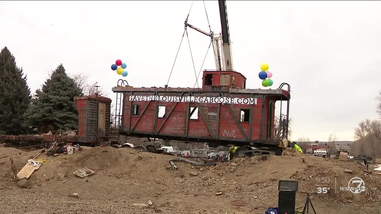 Rescuing a caboose: A Colorado man's mission to save a piece of history