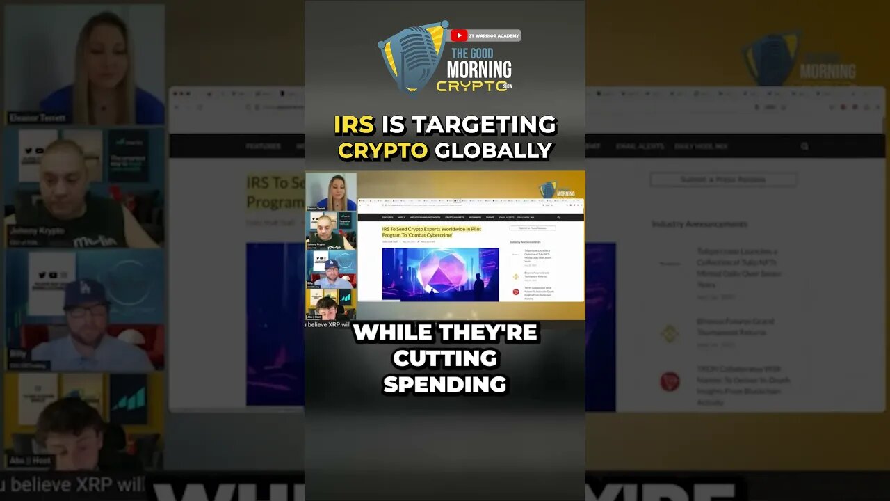 IRS Is Targeting Crypto Globally