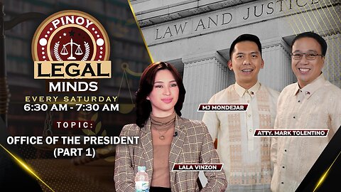 LIVE: Pinoy Legal Minds | March 2, 2024