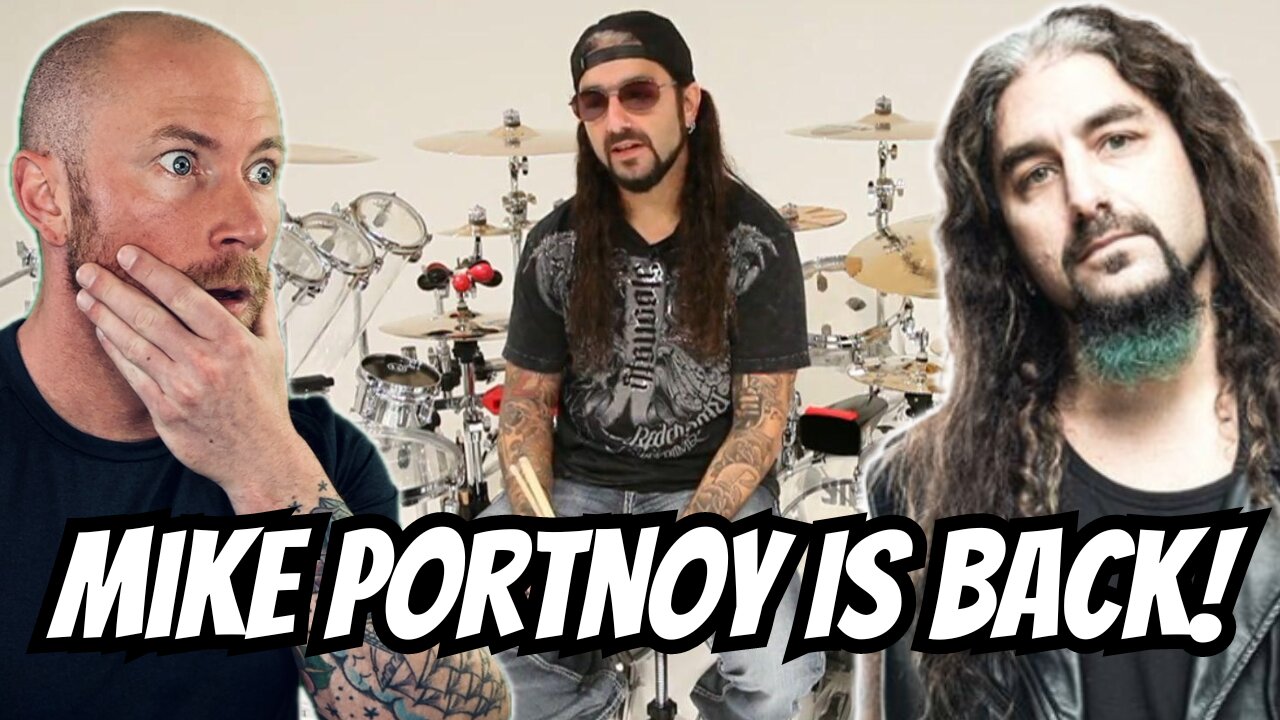 Drummer Reacts To| Mike Portnoy BACK IN DREAM THEATER Drum Solo FIRST TIME HEARING Reaction