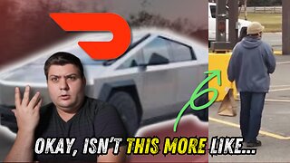 Doordash Driver EXPOSED for Driving a CyberTruck? The TRUTH!! - UberEats Grubhub