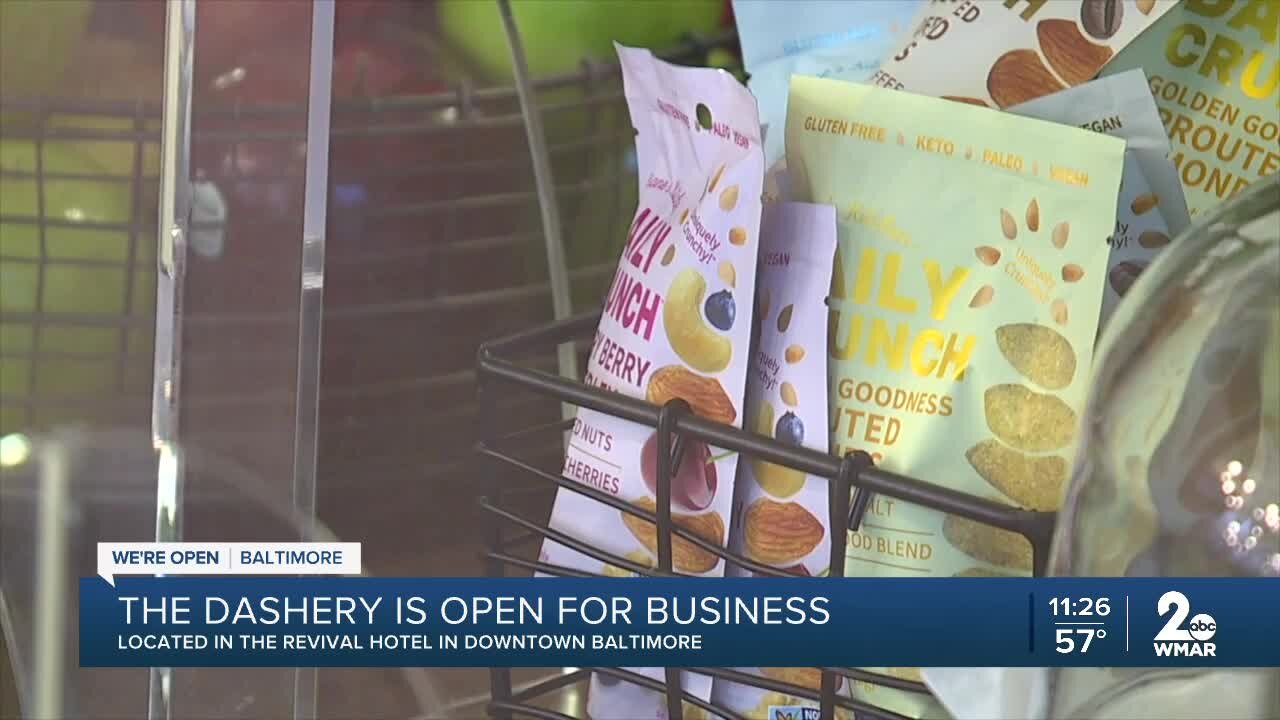 Dashery is open for business in Downtown Baltimore