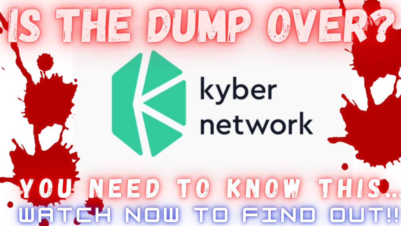 Is The Dump Over For Kyber Network ($KNC) ??? Watch Now To Find Out!!!