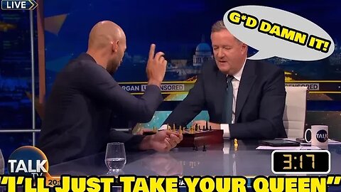 Andrew Tate DESTROYS Piers Morgan in Chess in UNDER 5 MINUTES