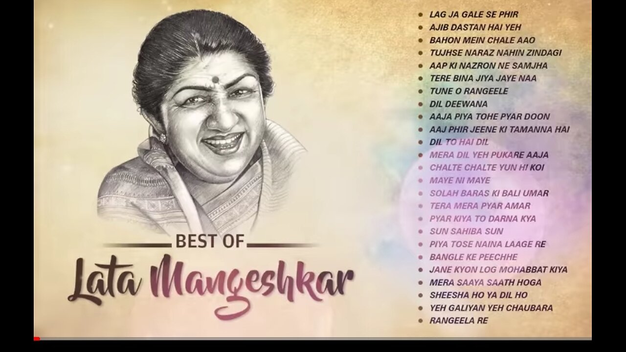 Lata Mangeshkar Songs | Lag Ja Gale | Ajib Dastan Hai Ye | Bahon Mein Chale Aao | Dil Deewana