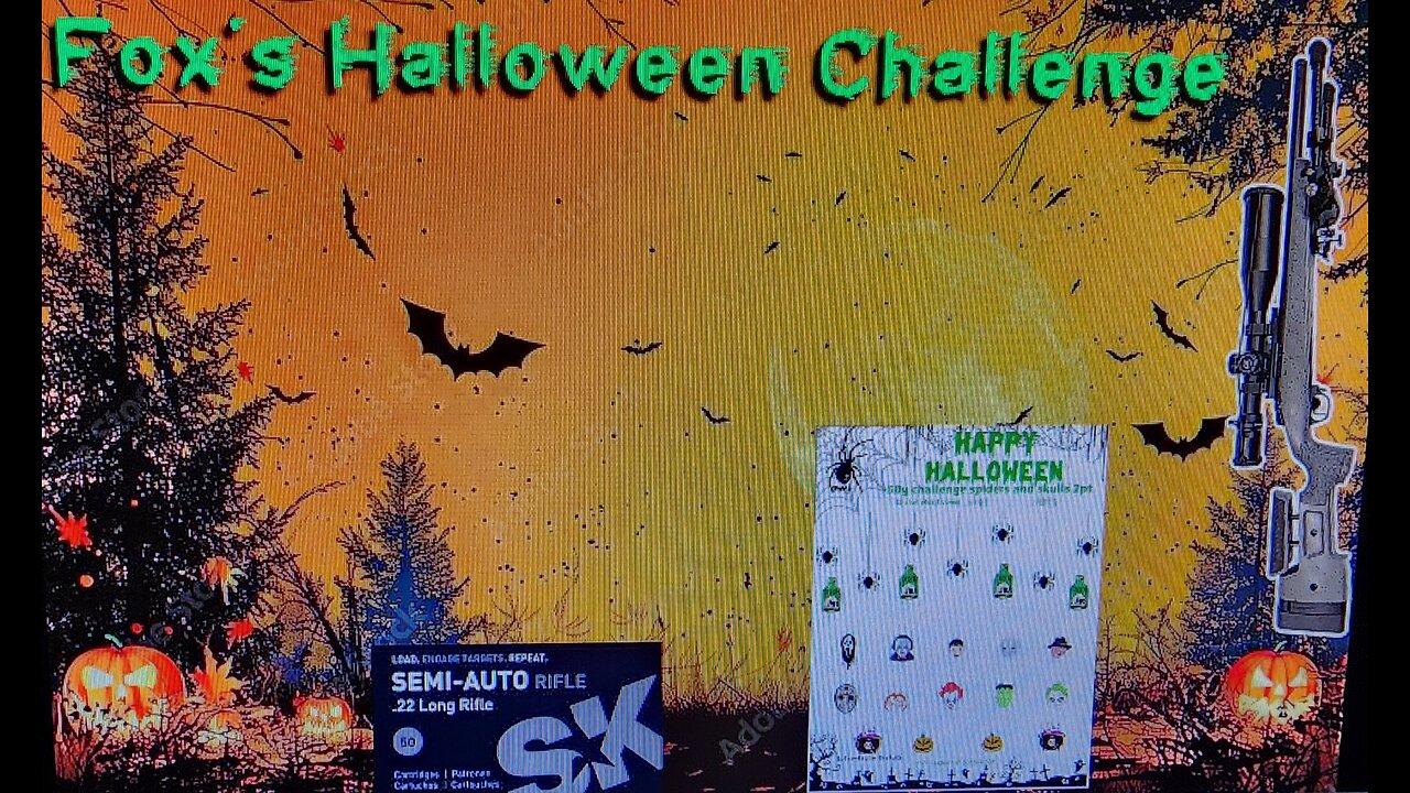 Fox's Halloween Challenge 6x8 Version! Bergara B14R SK Semi-Auto