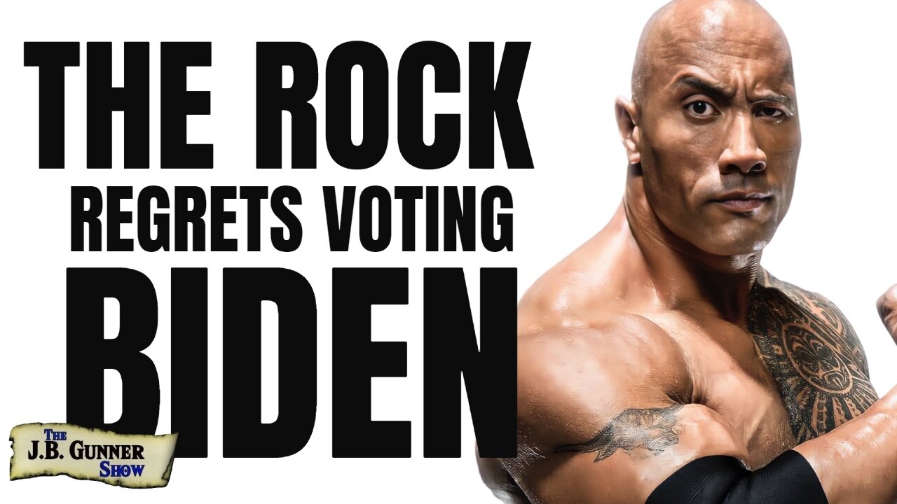 The ROCK Turns on Joe Biden as Does MANY People on the Left! Landslide for Trump Possible?