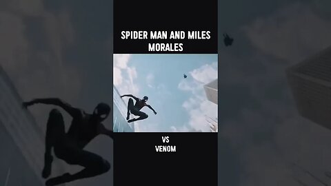 Spider Man and Miles Morales vs Venom